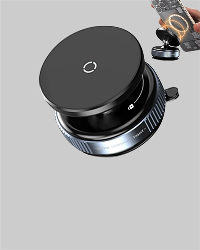 Araç İçi Manyetik Telefon Tutucu 360° Döner Vakumlu Stand