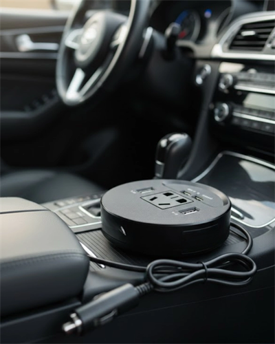 Araç İçi Power Inverter Çoklu USB Girişli Hızlı ve Güvenli Şarj