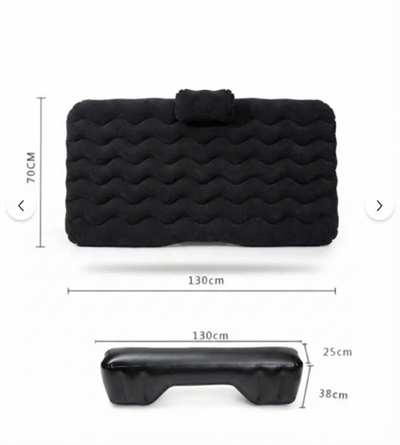 Araç İçi Şişme Yatak Araba Ve Kamp Yatağı Çanta Elektrikli Pompa Tamir Kiti Ve Yastıklı Yatak Seti