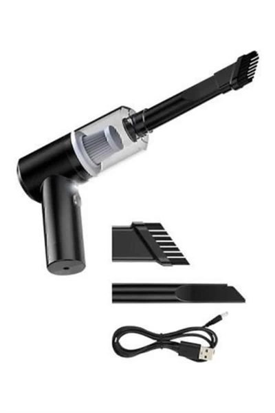 Araç İçi Süpürge Kablosuz Şarjlı Elektrikli Süpürge Elde Taşınabilir