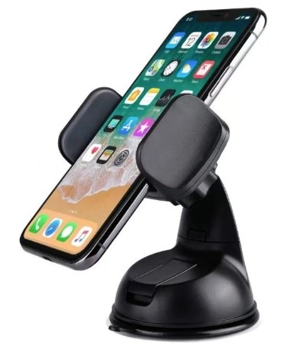 Araç İçi Torpido Ve Cam Vakumlu Kısa Boy Telefon Tutucu Bx40