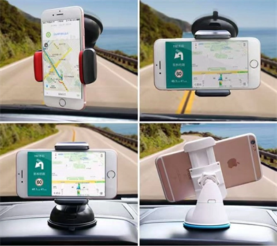 Araç İçi Torpido ve Cam Vakumlu Kısa Boy Telefon Tutucu