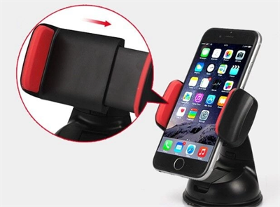 Araç İçi Torpido ve Cam Vakumlu Kısa Boy Telefon Tutucu