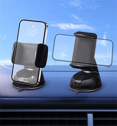 Araç İçi Torpido ve Cam Vakumlu Kısa Boy Telefon Tutucu