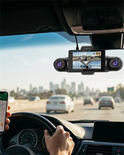 Araç İçi WiFi Destekli Full HD Kamera Geniş Açılı Gece Görüşlü