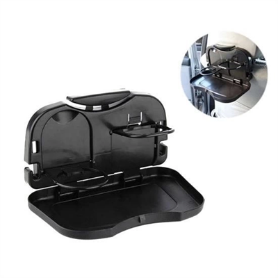 Araç Katlanır Tepsi Koltuk Arkası Katlanır Seyahat İçin Siyah Renk