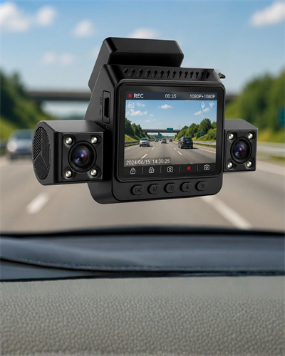 Araç Ön Arka İç Kamera Sistemi Full HD Hareket Sensörlü Kayıt Cihazı