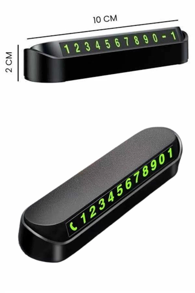 Araç Park Numaratörü Tüm Araçlara Uyumlu Araba Numaralık