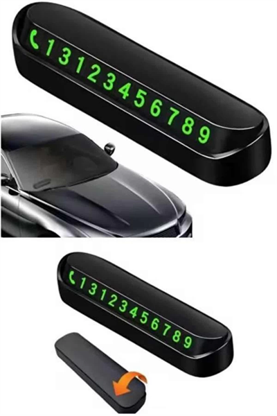 Araç Park Numaratörü Tüm Araçlara Uyumlu Araba Numaralık