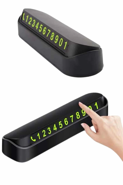 Araç Park Numaratörü Tüm Araçlara Uyumlu Araba Numaralık