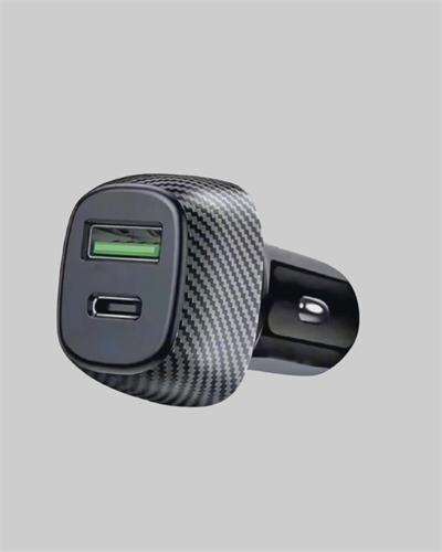 Araç Tipi Hızlı Şarj Adaptörü Type-C PD USB Çift Port Kompakt