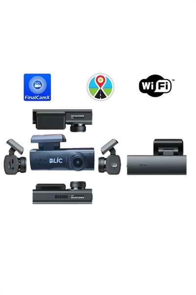 Araç içi kamera 1080P çözünürlük wifi gece görüş çarpışma algılama park monitörü
