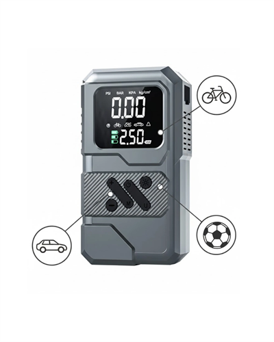 Araçlar İçin Akü Takviye Lastik Şişirme ve Powerbank Cihazı