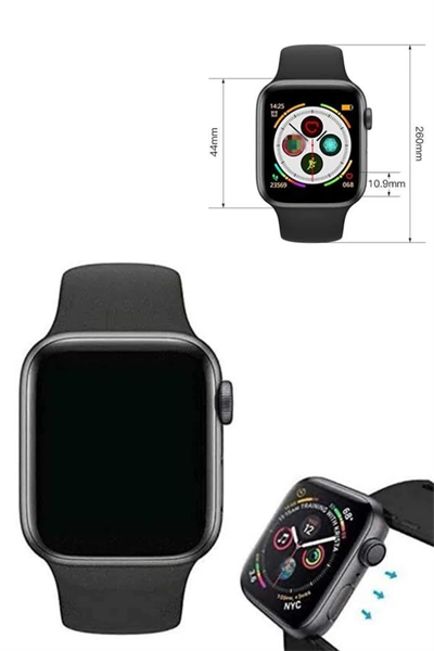 Arama Cevaplayabilen Akıllı Saat Bluetooth Bağlantılı Sosyal Medya Girişli