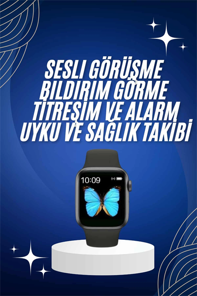 Arama Cevaplayabilen Akıllı Saat Bluetooth Bağlantılı Sosyal Medya Girişli Yeni Nesil