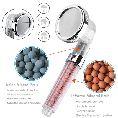 Arıtmalı Su Tasarruflu Akıllı Duş Başlığı Bx40