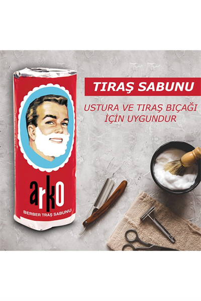 Arko 12li Tıraş Sabunu 12x75 Gr