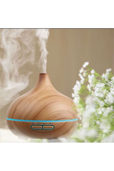 Aroma Difüzör Gece Işığı 7 Led Nemlendirici Kumandalı 550 ml Buhar Makinesi