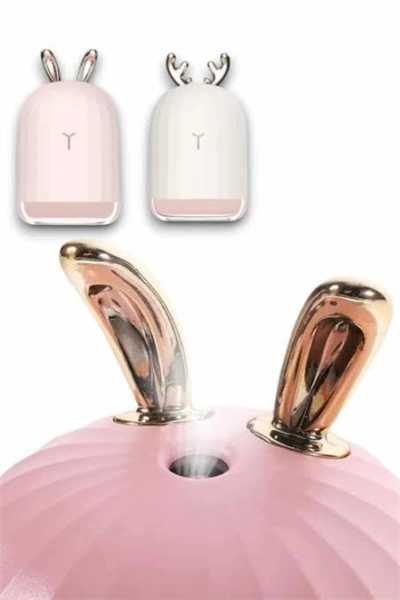 Aromaterapi Hava Nemlendirici Dekoratif USB Şarjlı Tavşan Nemlendirici