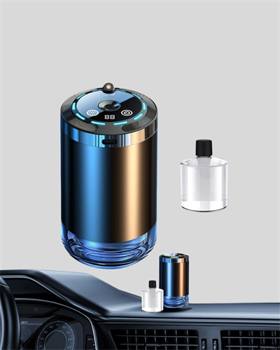 Aromaterapili Araç İçi Difüzör USB Bağlantılı ve Yıldız Işıklı