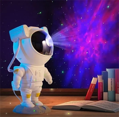 Astronot, Galaksi, Projektör, Uzaktan Kumandalı, Gece Lambası Bwr-47 Bx40