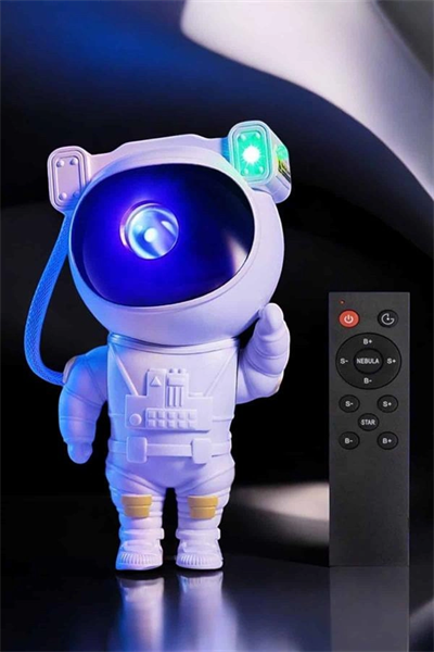 Astronot Görünümlü Projeksiyon Speaker Taşınabilir