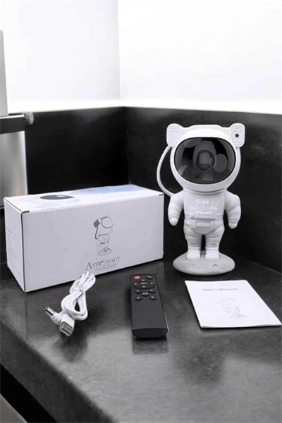 Astronot Görünümlü Projeksiyon Speaker Taşınabilir