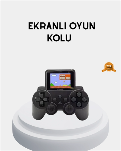 Atari S10 Retro Oyun Konsolu – 520 Nostaljik Oyun, TV Bağlantılı, Şarjlı ve Taşınabilir