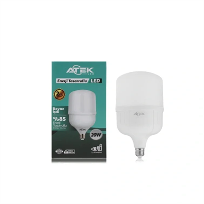 Atek 20w Torch Led Ampul E27 Bx40