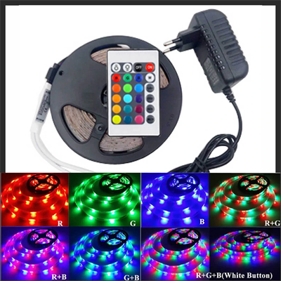 Atek Led Işık 5 Metre Şerit Led Rgb Işıklı Bx40