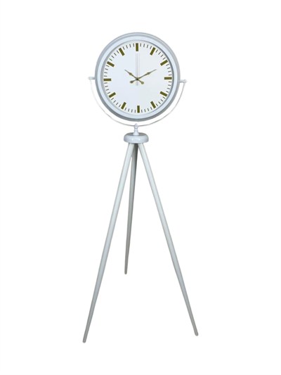 Aura Beyaz Tripod Ayaklı Saat