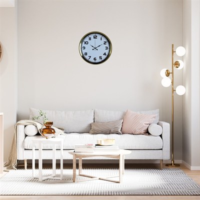 Aurelia Gold 40 Cm Metal Duvar Saati