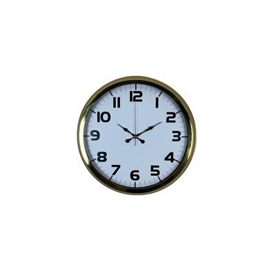 Aurelia Gold 40 Cm Metal Duvar Saati