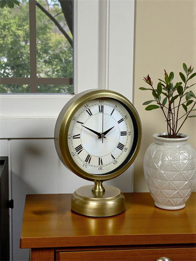 Aurum Retro 25x20 Eskitme Metal Masa Saati