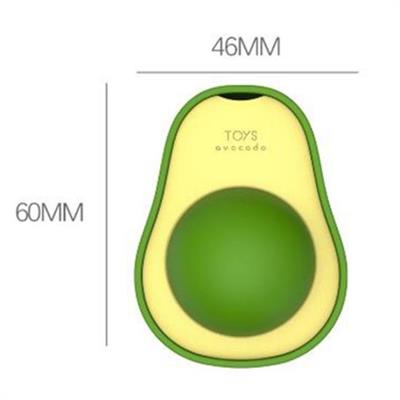 Avokado Model Yapışkanlı Kedi Oyuncağı Yenilebilir Kedi Nanesi Otu (3936)