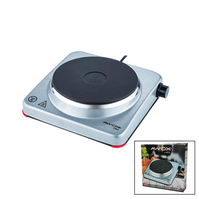 Awox Lotus Tek Gözlü Elektrikli Ocak Plate 185mm.1500w Bx40