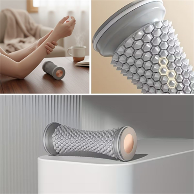 Ayak, El ve Bilekler İçin Yuvarlamalı Masaj Aleti – Manuel Refleksoloji ve Kas Rahatlatıcı Masaj Aparatı