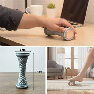 Ayak, El ve Bilekler İçin Yuvarlamalı Masaj Aleti – Manuel Refleksoloji ve Kas Rahatlatıcı Masaj Aparatı (3936)