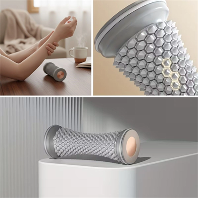 Ayak, El ve Bilekler İçin Yuvarlamalı Masaj Aleti – Manuel Refleksoloji ve Kas Rahatlatıcı Masaj Aparatı