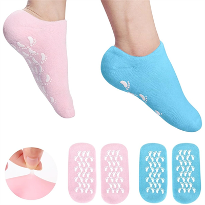 Ayak Nemlendirici Jel SPA Çorabı - Yumuşatıcı Jel Kaplama