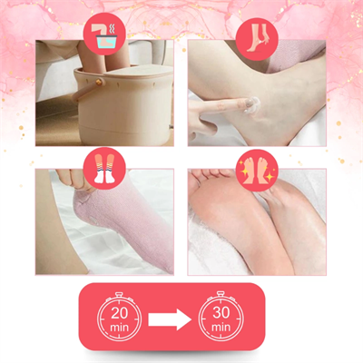 Ayak Nemlendirici Jel SPA Çorabı - Yumuşatıcı Jel Kaplama