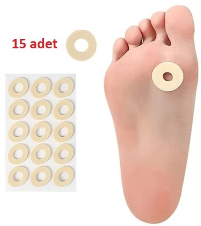 Ayak Nokta Pedi Sünger Yastık  15 Li Bx40