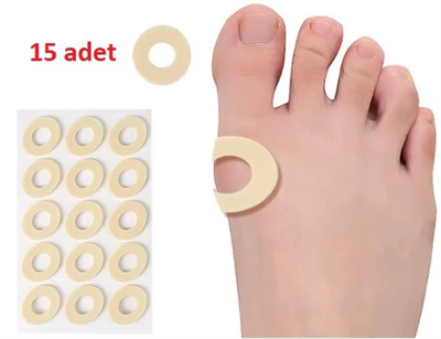 Ayak Nokta Pedi Sünger Yastık  15 Li Bx40