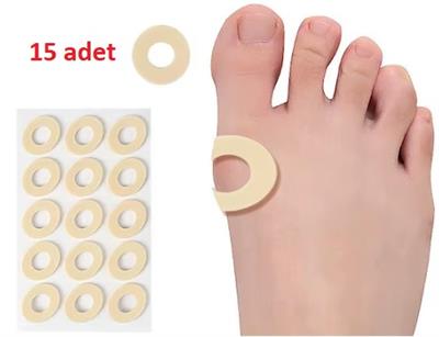 Ayak Nokta Pedi Sünger Yastık  15 li (3936)