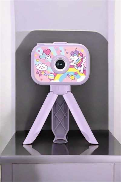 Ayaklı Mini Fotoğraf Makinesi Çocuk Için Eğitici Video Kamera