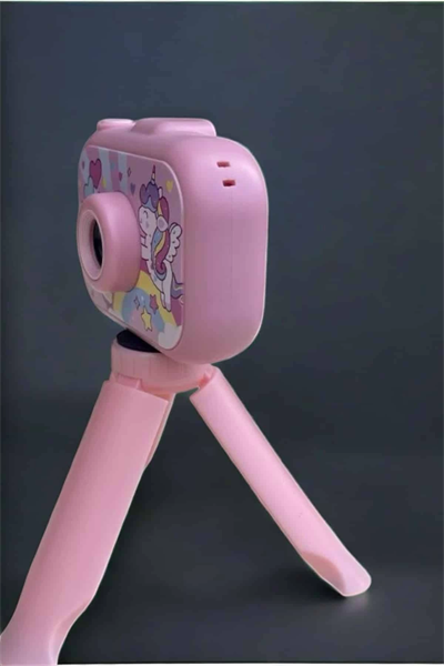 Ayaklı Mini Fotoğraf Makinesi Çocuk Için Eğitici Video Kamera