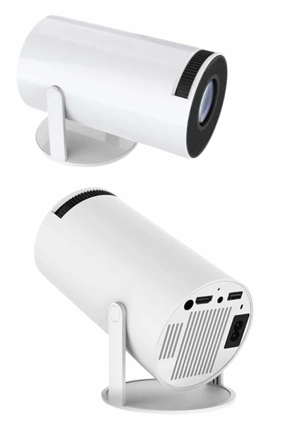 Ayaklı Projeksiyon Taşınabilir Mini Projektör Sinema Projektörü Android