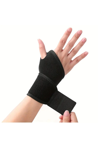 Ayarlanabilir Destekli Kadın erkek El Bilekliği Sağ Sol El Uyumlu, Spor Ve Günlük Kullanıma Uygun