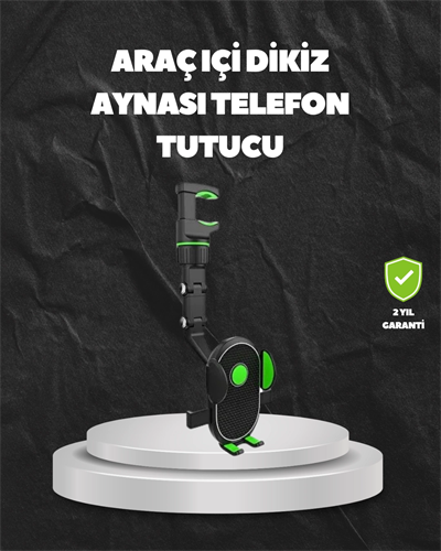 Ayarlanabilir Dikiz Aynası Telefon Tutucu Sağlam ve Şık Tasarım
