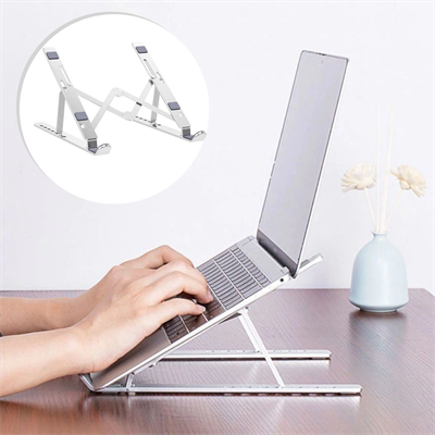 Ayarlanabilir Dizüstü Destek Tabanı Tamamen Katlanabilir Taşınabilir Laptop Yükseltici Bx40